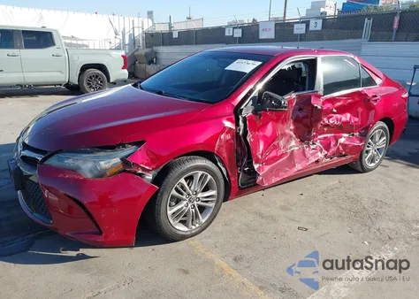 2016 Toyota Camry Se z USA, uszkodzony, nr VIN 4T1BF1FK0GU580290